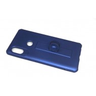 Capa De Silicone Motomo Con Anillo De Dedo Para Xiaomi Redmi Note 5 Pro Azul